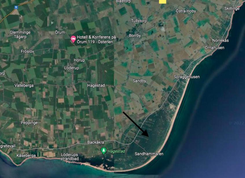 Sandhammaren ,Skane Löderup Εξωτερικό φωτογραφία